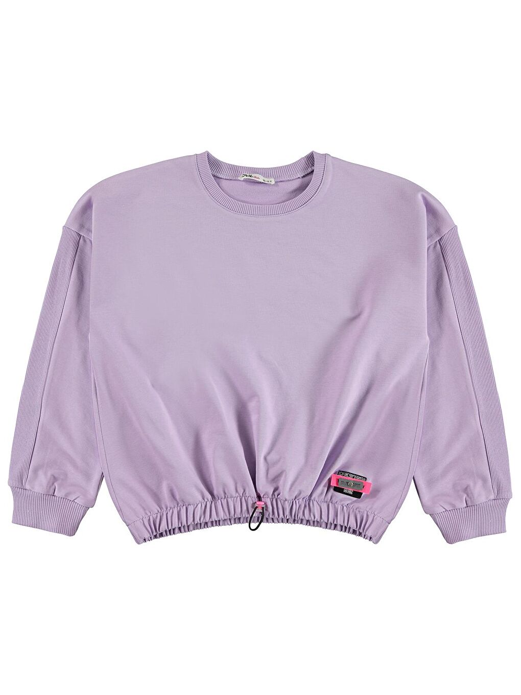 Civil Mor Girls Kız Çocuk Sweatshirt 10-13 Yaş Dijital Lavanta