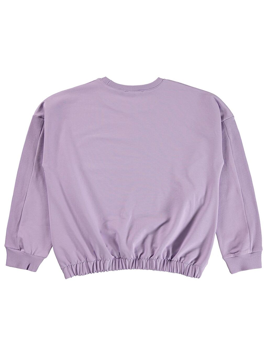 Civil Mor Girls Kız Çocuk Sweatshirt 10-13 Yaş Dijital Lavanta - 1