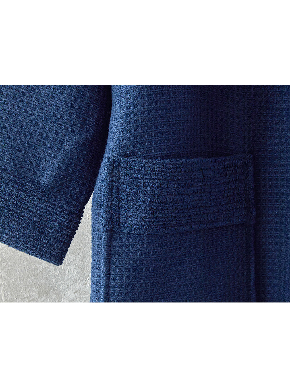 Como Microcotton Pike Bornoz Seti Lacivert-2