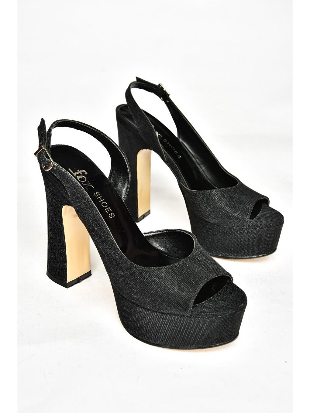 S2460599 Siyah Kadın Topuklu Ayakkabı-2