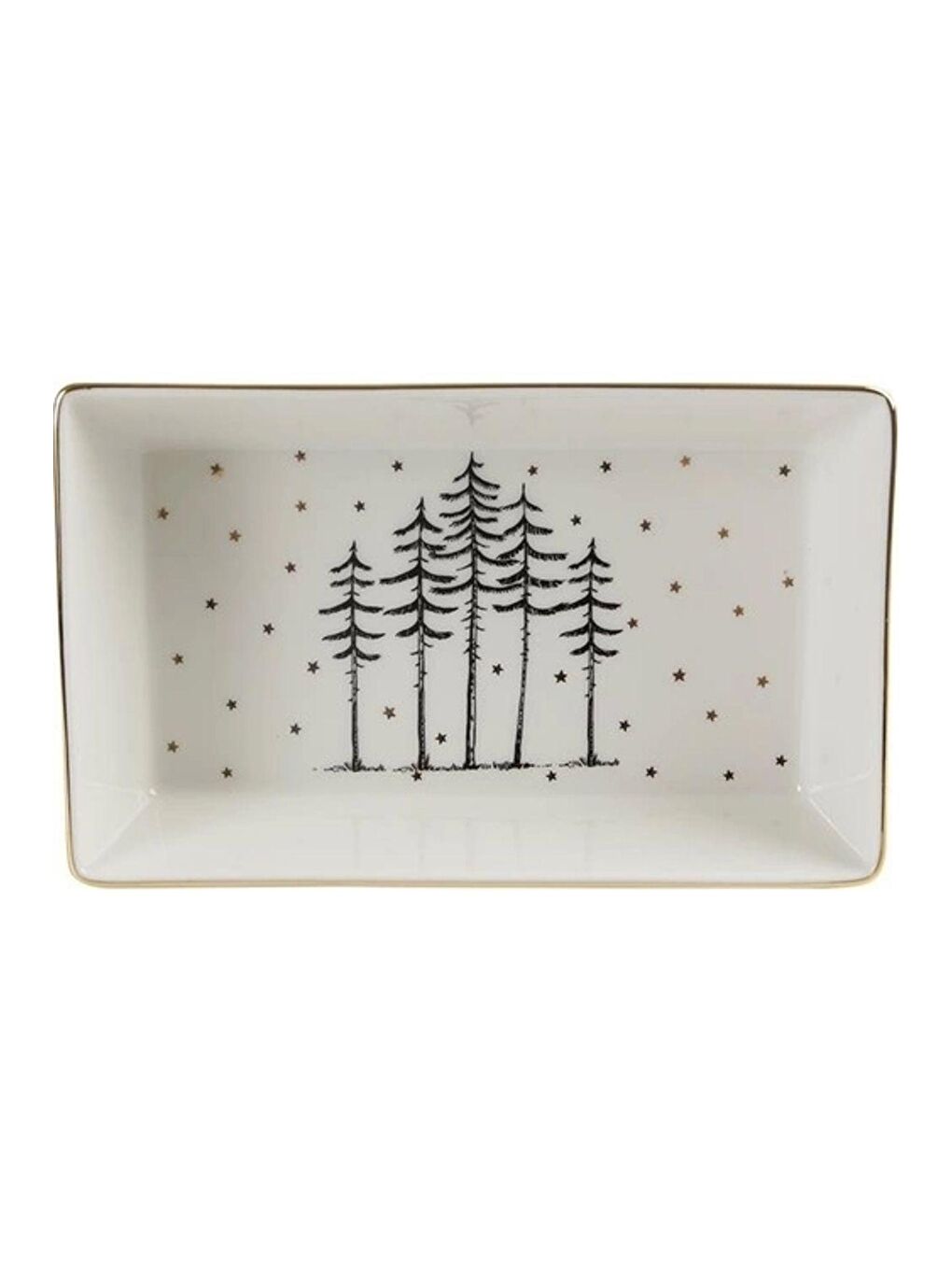 PORLAND Beyaz Forest Kahvaltı&Meze Tabağı 19cm 04LFH000449