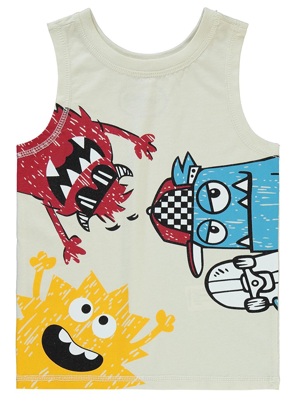 Bej Boys Erkek Çocuk Takım 2-5 Yaş Fil Dişi-1