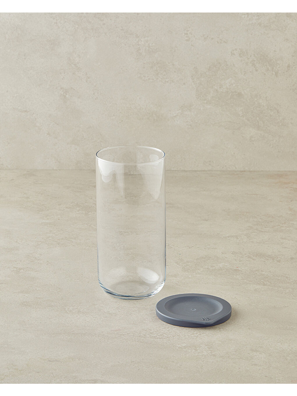 Fresh Safe Cam Kavanoz 1400 ml Gri-1