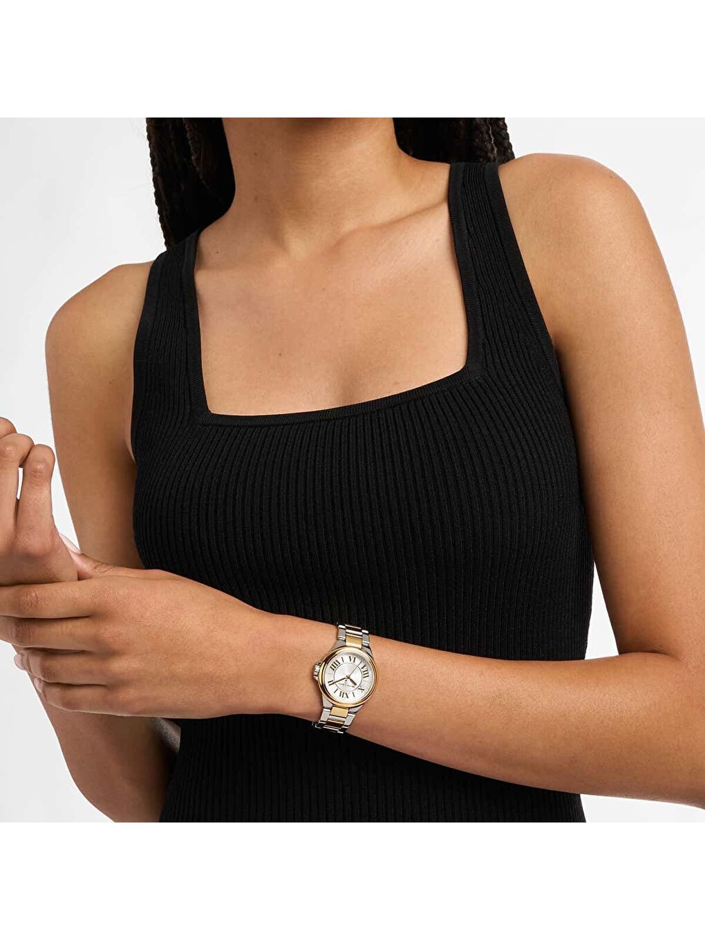 Sarı MK4990 Kadın Kol Saati-3