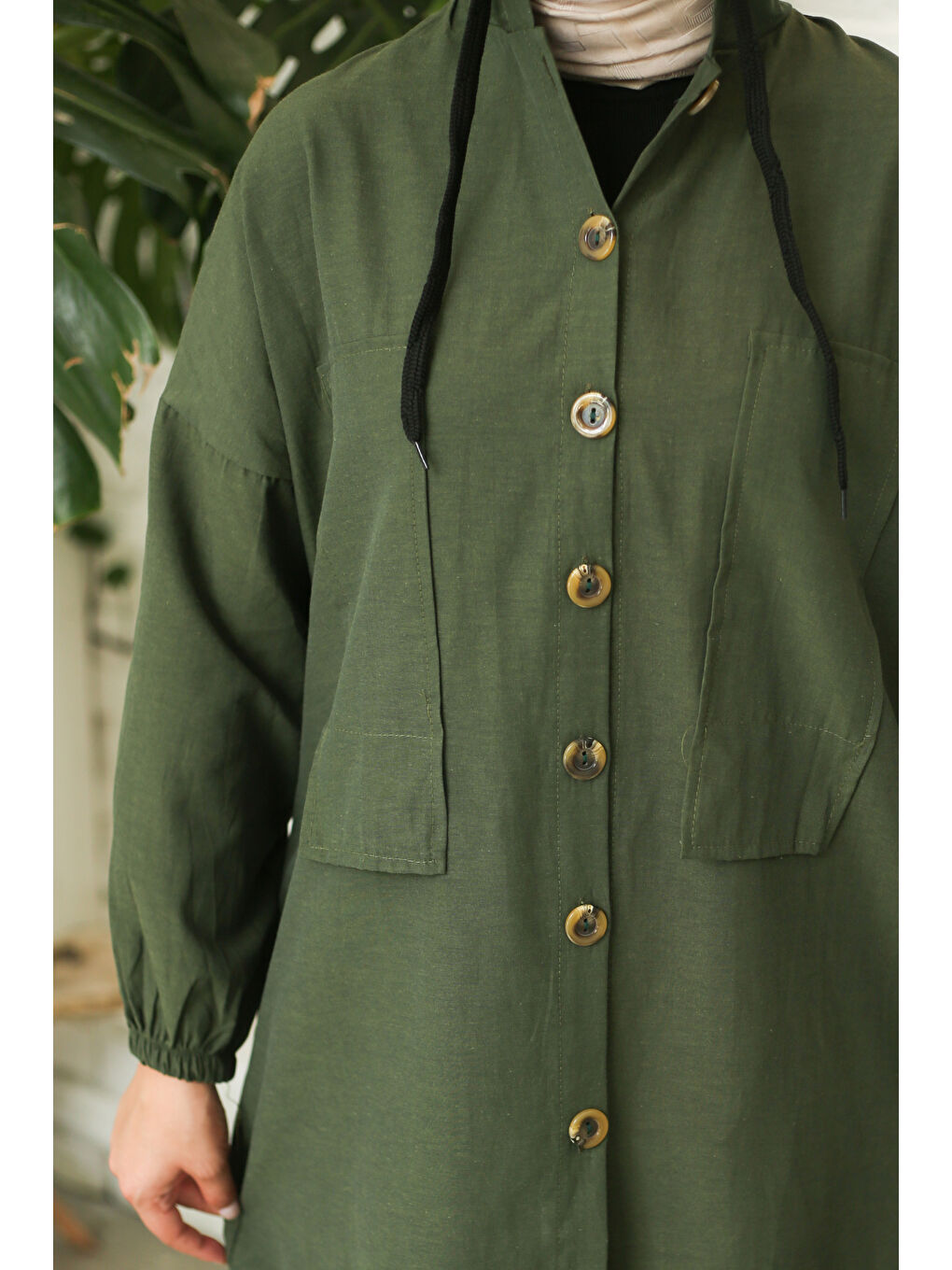 Tunik Pantolon İkİli Takım Haki - 27290-4