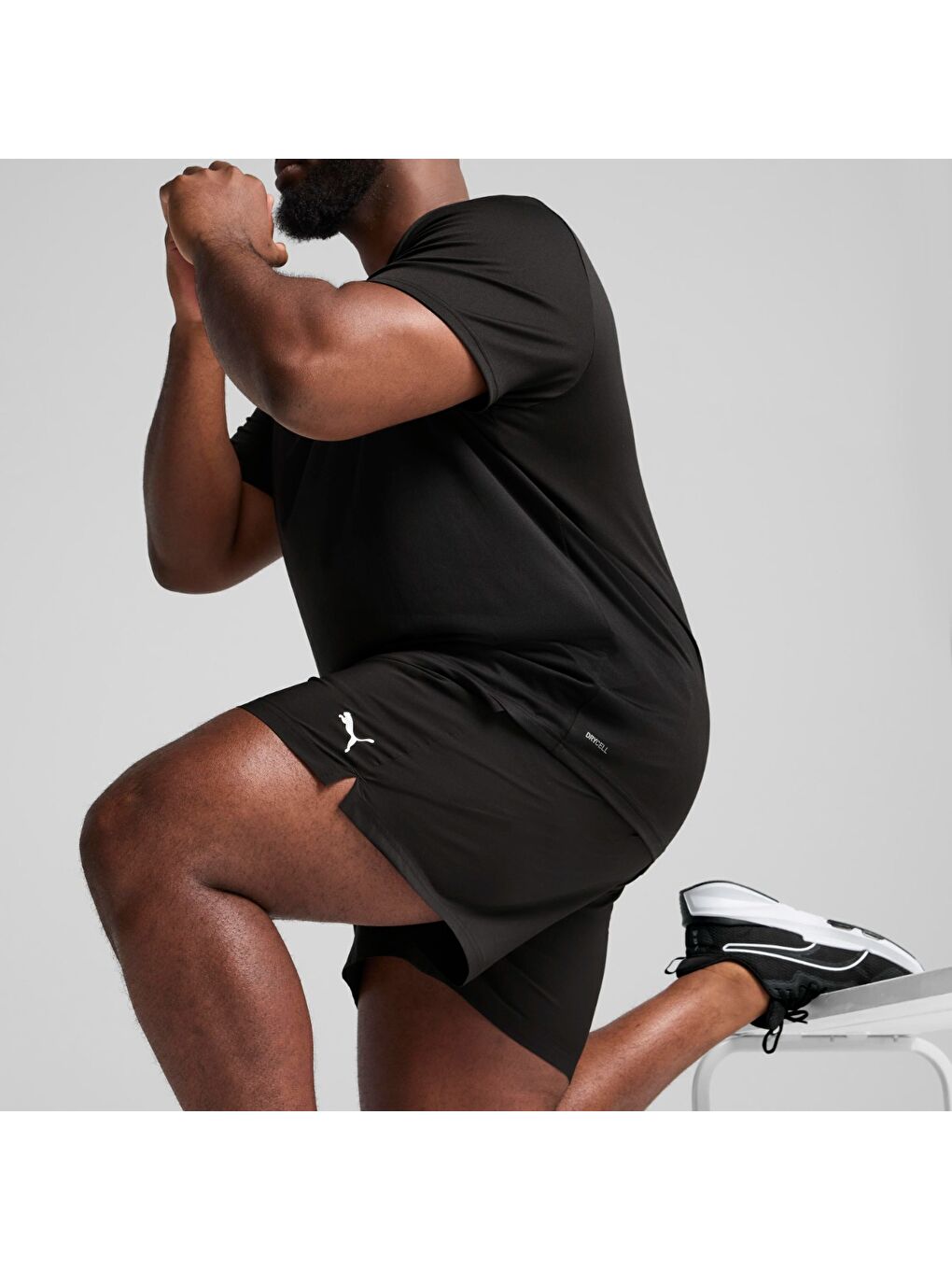 Tad Essentials 5 Inch Woven Erkek Siyah Şort-3