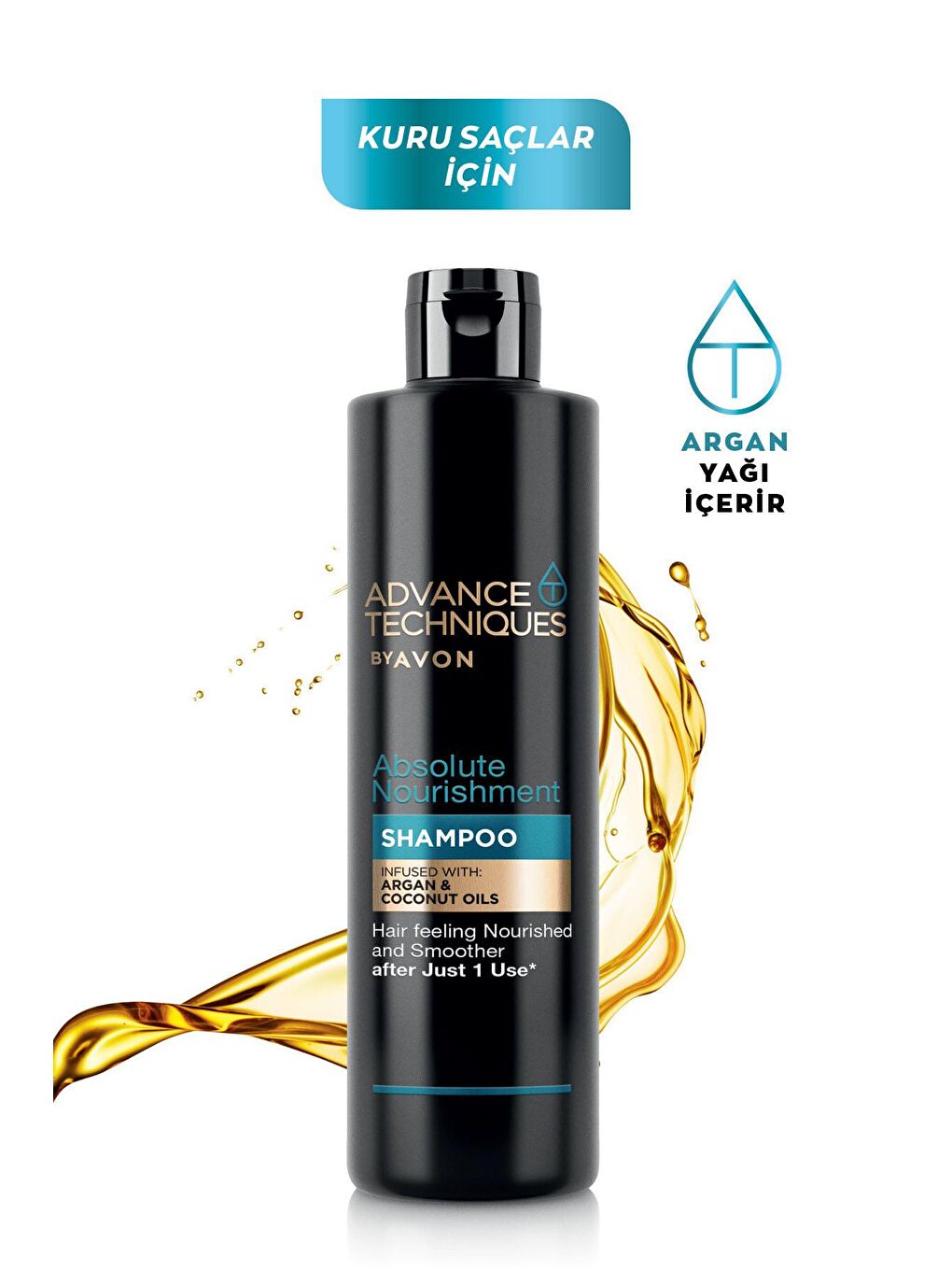 AVON Advance Techniques Argan Yağı İçeren Besleyici Şampuan 400 Ml. Üçlü Set - 2