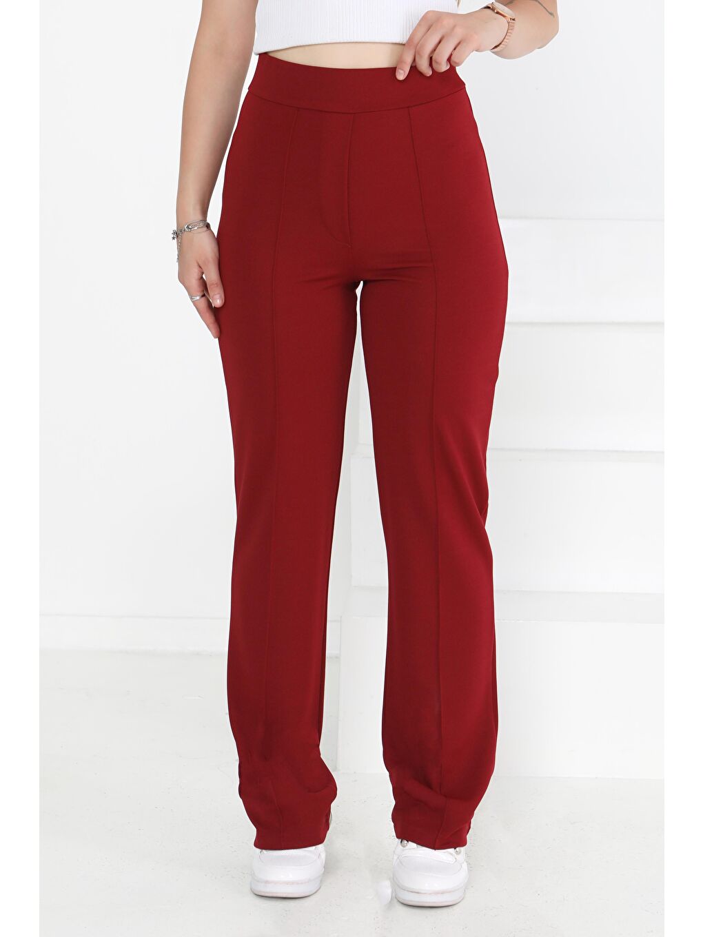 Çimalı Spor Pantolon Bordo - 27353-2