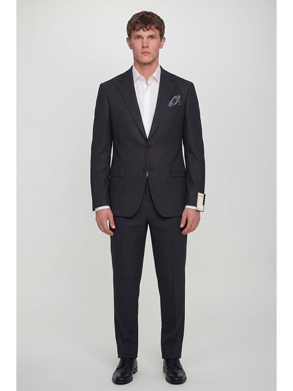 Siyah Erkek Klasik Takım Elbise-1