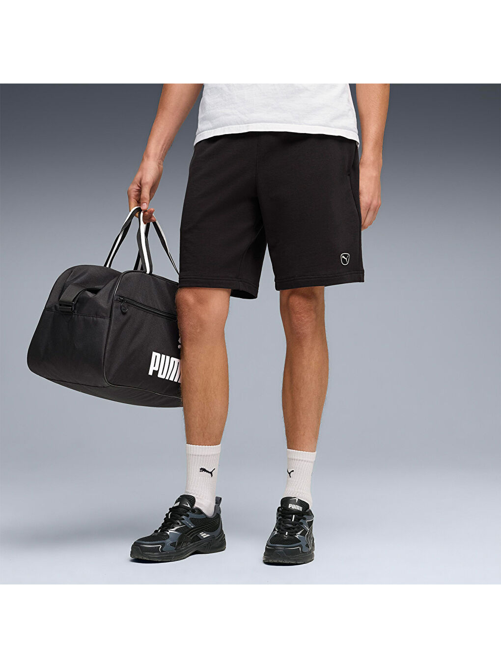 Essential Elevated 9 Inch Erkek Siyah Şort