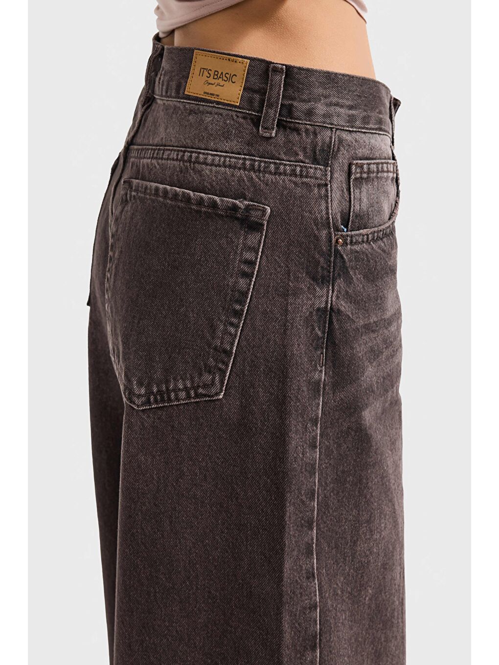 Mavi Kadın Koyu Jean Rengi Hera 4w5-156 Palazzo Fit %100 Pamuk Denim Jean-2