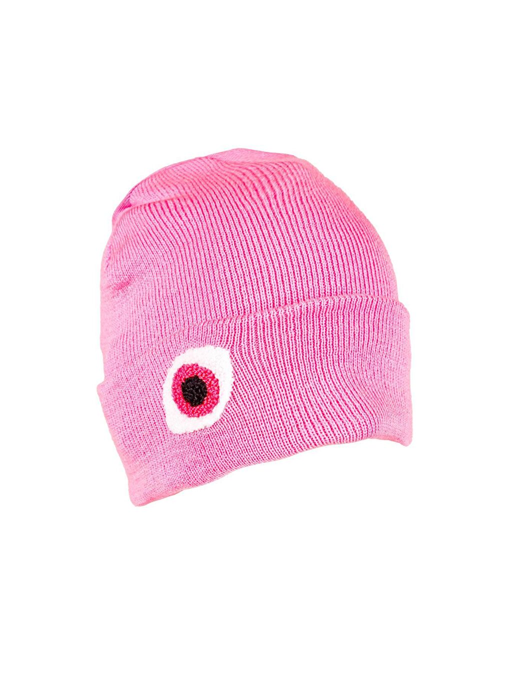 New Obsessions Pembe Unisex Yumuşak Göz Punch Nakışlı Bere