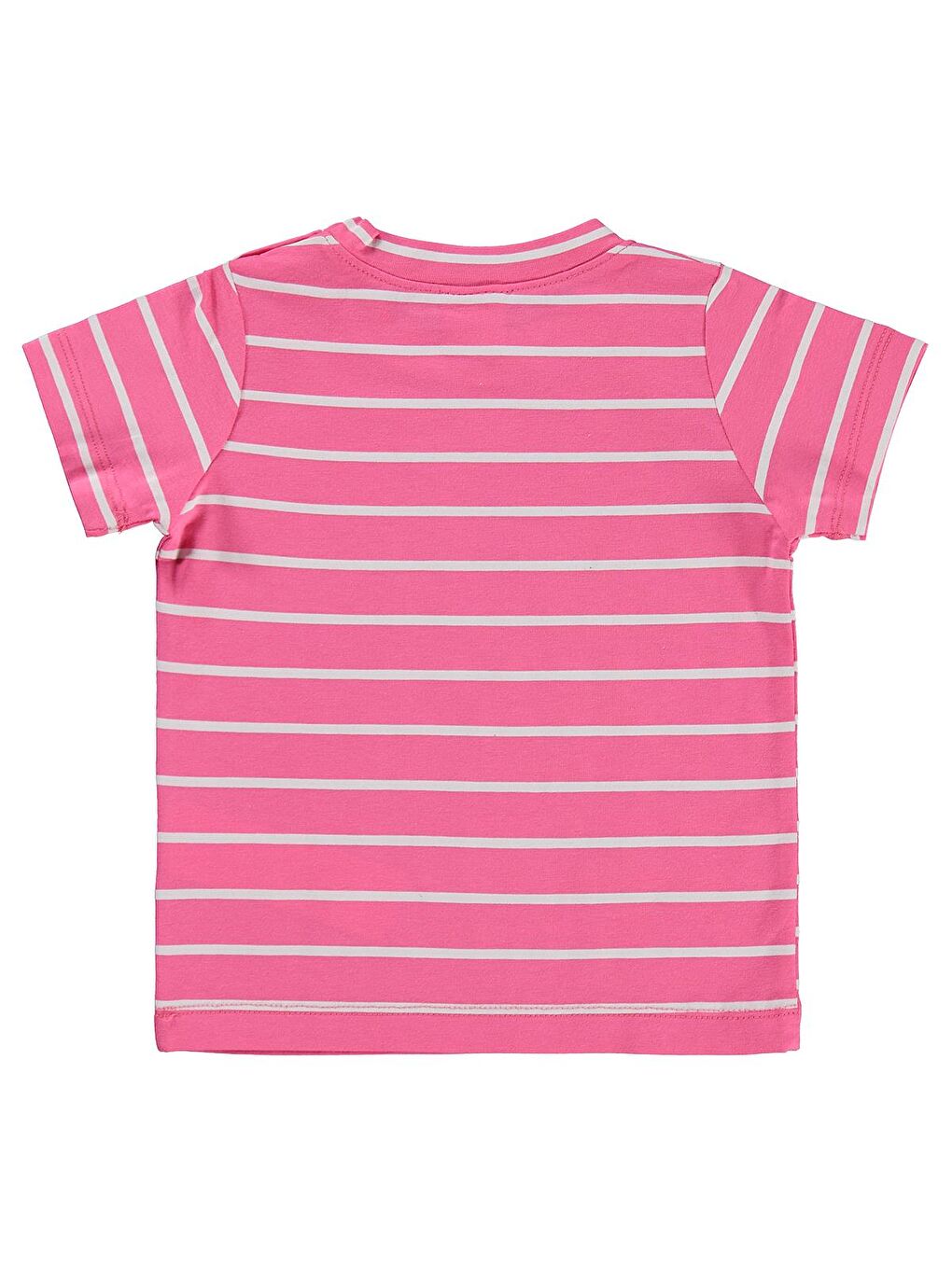 Fuşya Baby Çizgi Emp Deniz Kızı 6-18 Ay Tişört - Fusya-1