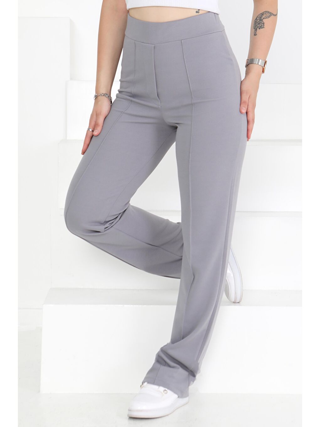 Çimalı Spor Pantolon Gri - 27353-1