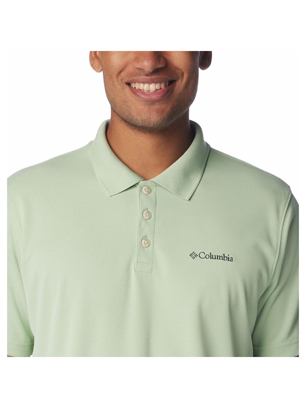 Utilizer Erkek Yeşil Klasik Yaka Polo Spor Tişört-3