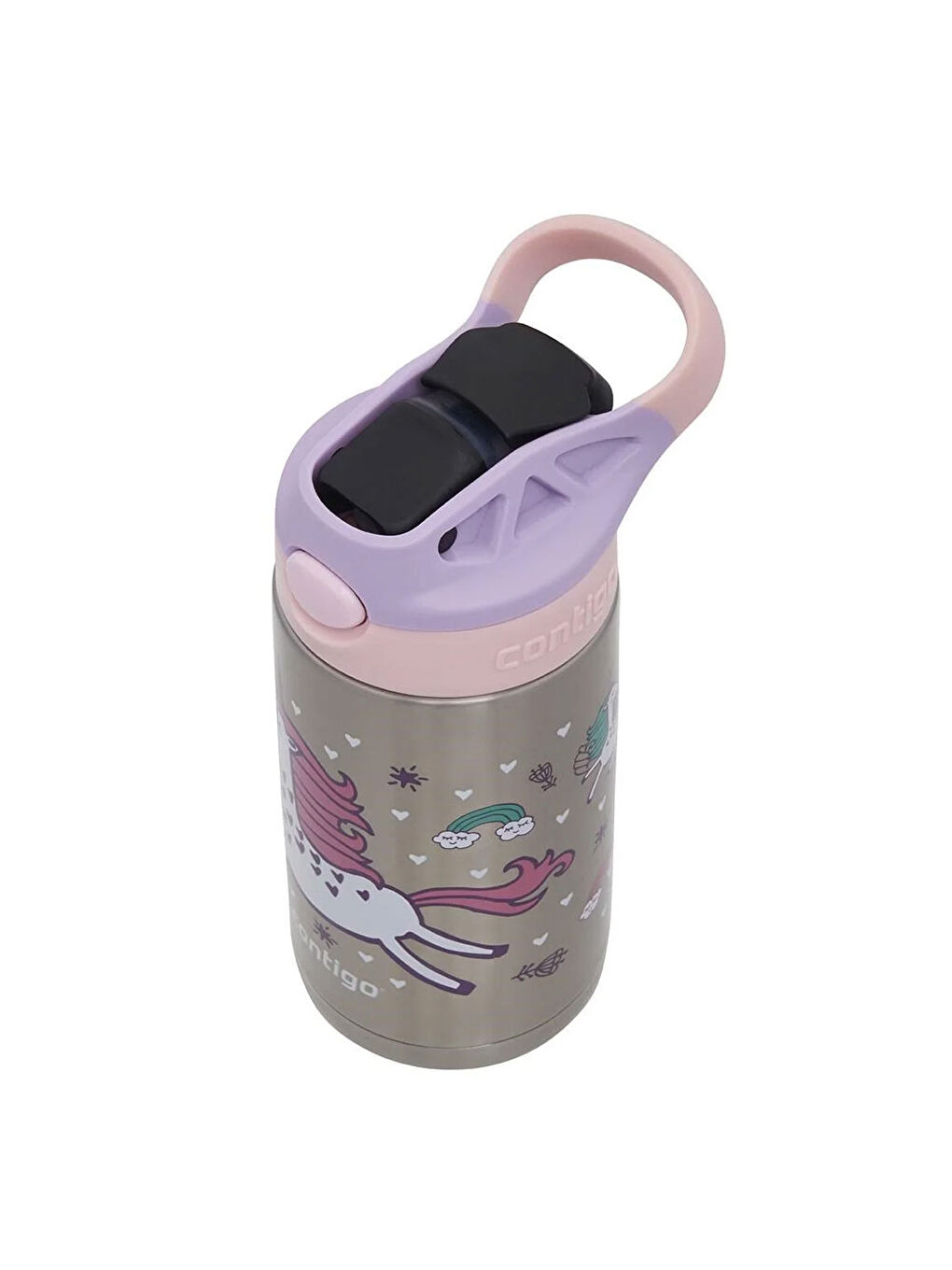 Gizmo Dragon Çelik Çocuk Suluğu 420ml Pembe 2178083-3