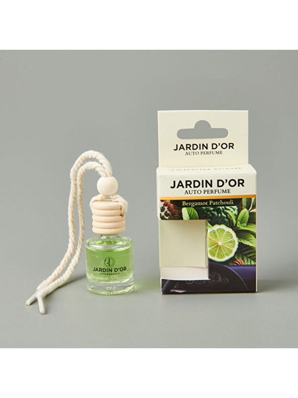 Renksiz Bergamot Paçuli Araba Kokusu - Şeffaf - 8 ml