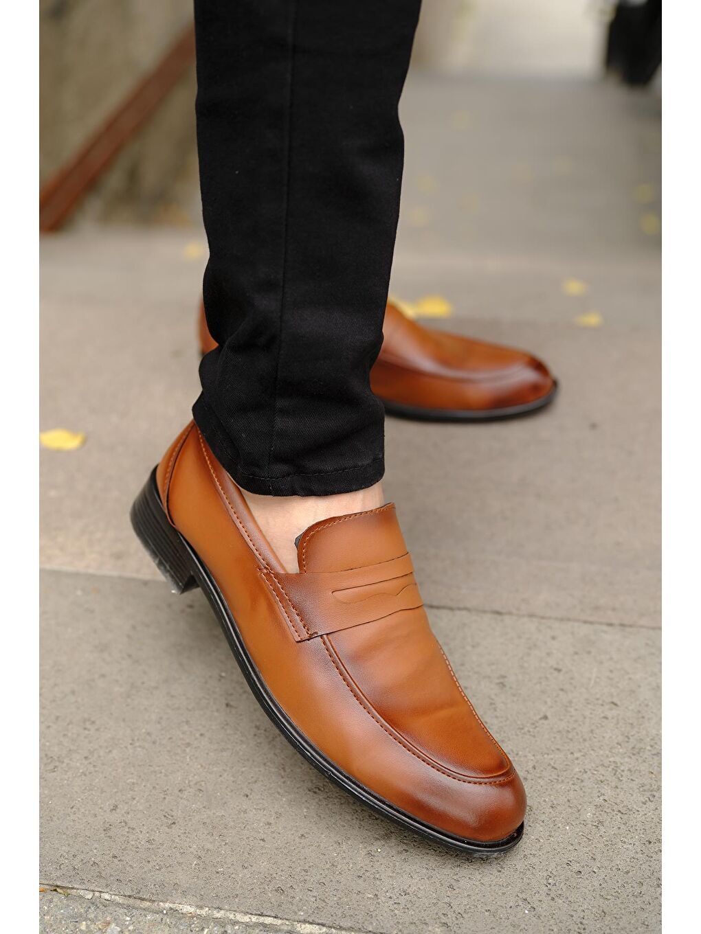 Kahverengi Gvn 018 Erkek Klasik Ayakkabı-1