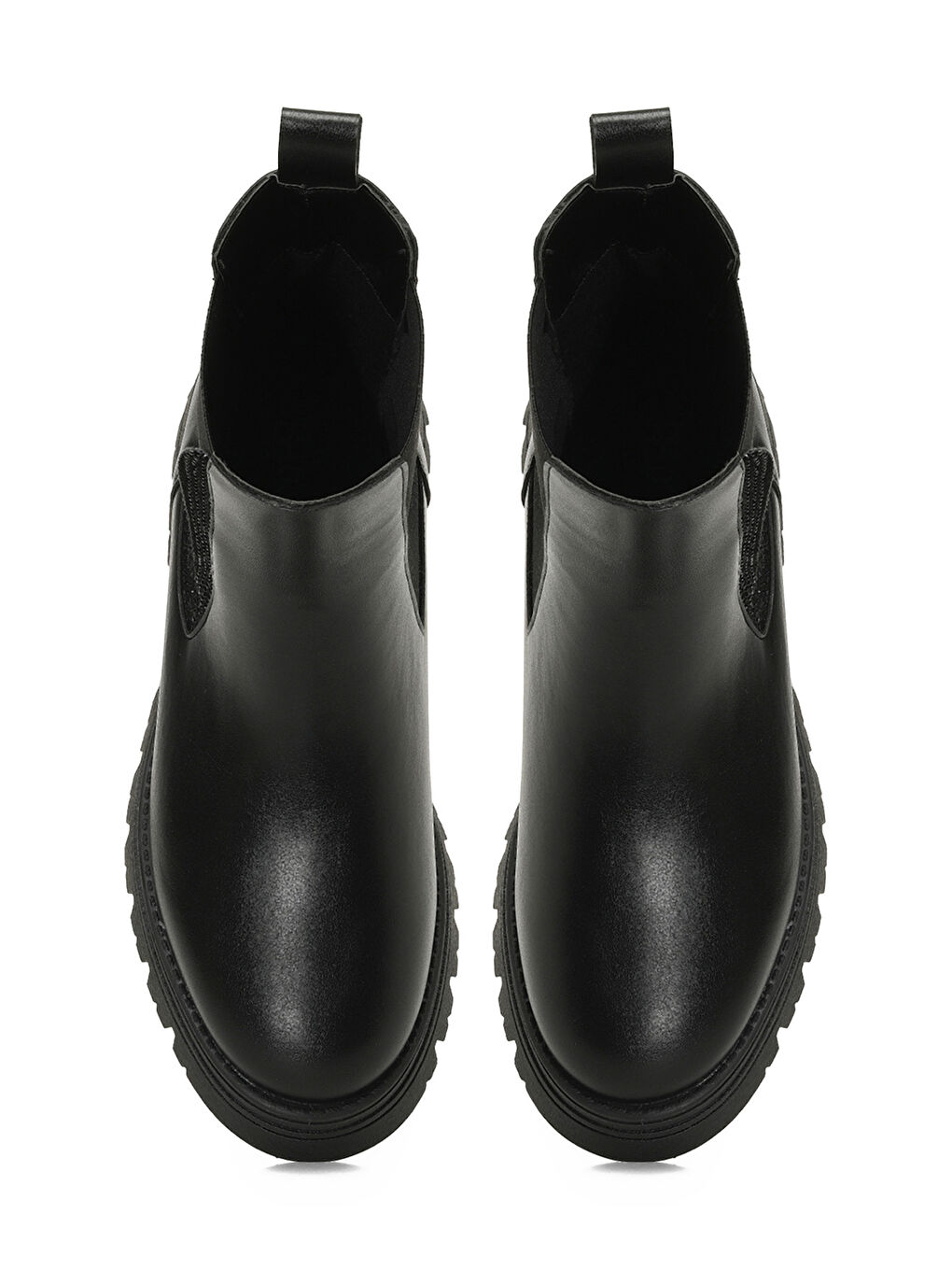 24K-671 4PR Siyah Kadın Chelsea Bot-3