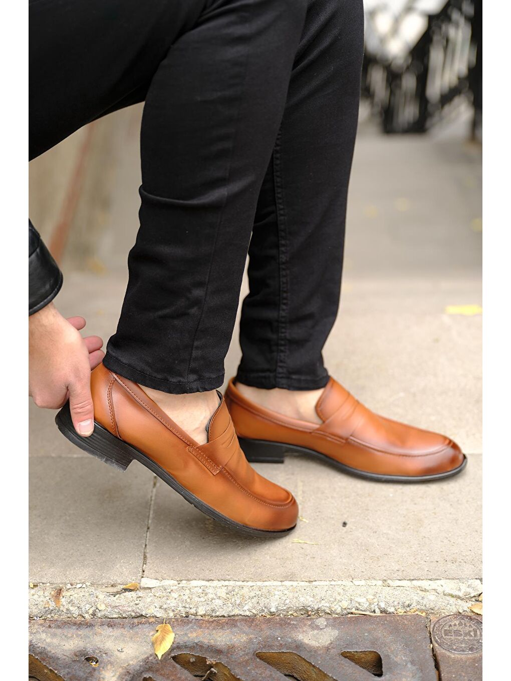 Kahverengi Gvn 018 Erkek Klasik Ayakkabı-3