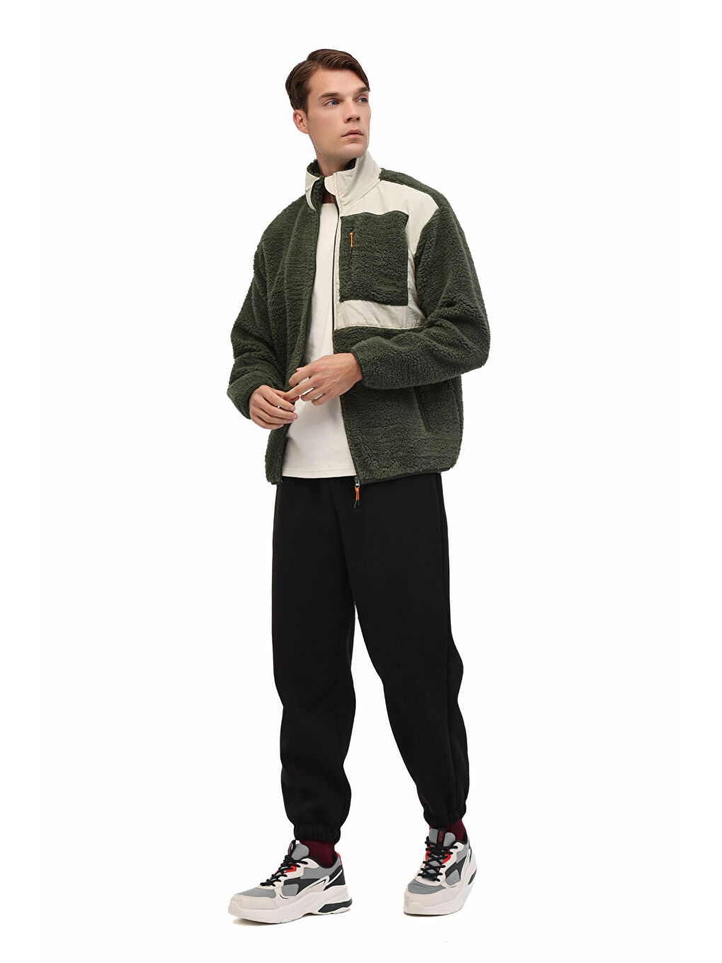 ML TRITON 6ED82 5PR Haki Erkek Mont-2