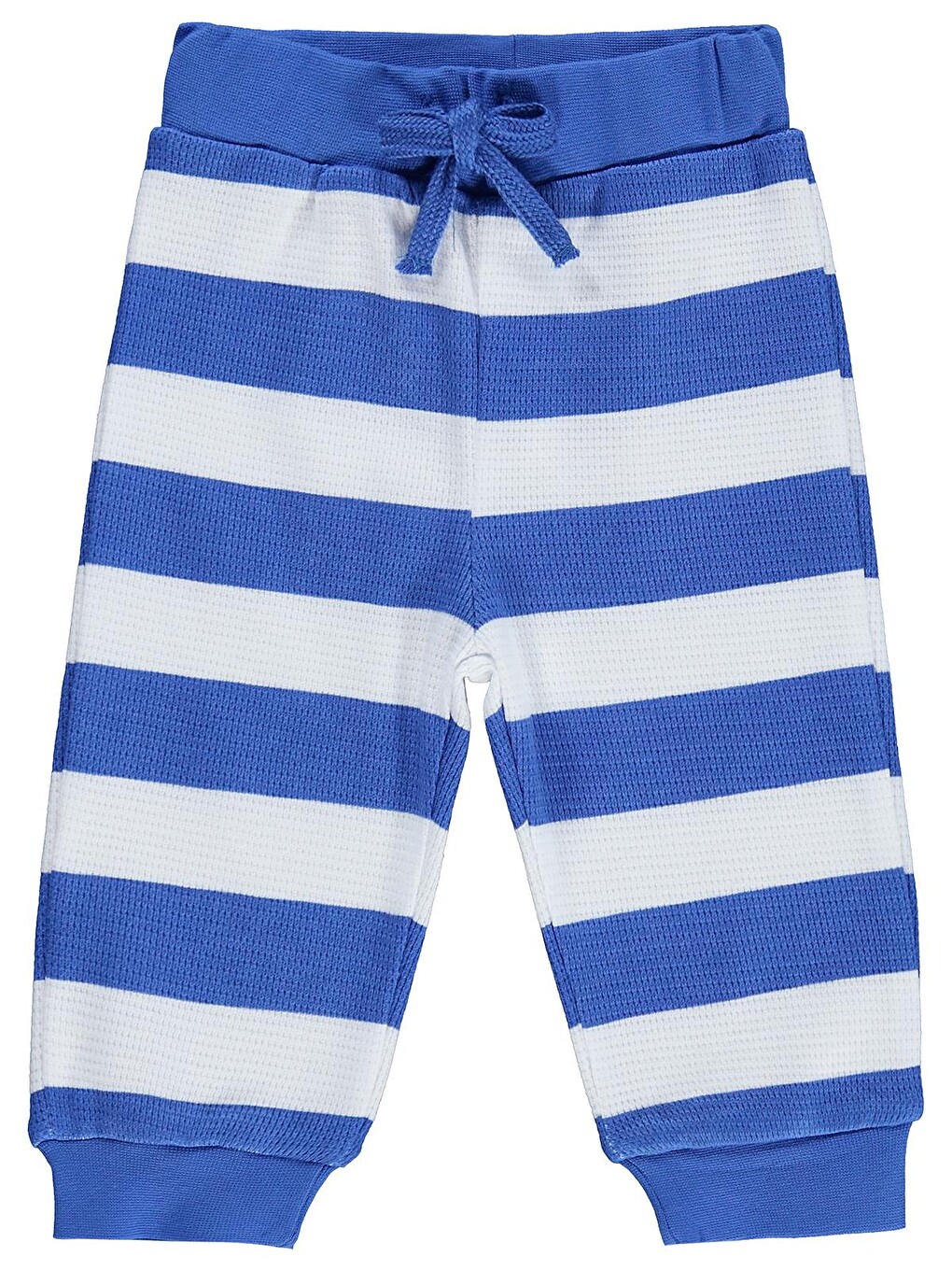 Baby Kalın Çizgi Empirme 3-18 Ay Tek Alt Bebe - Mavi