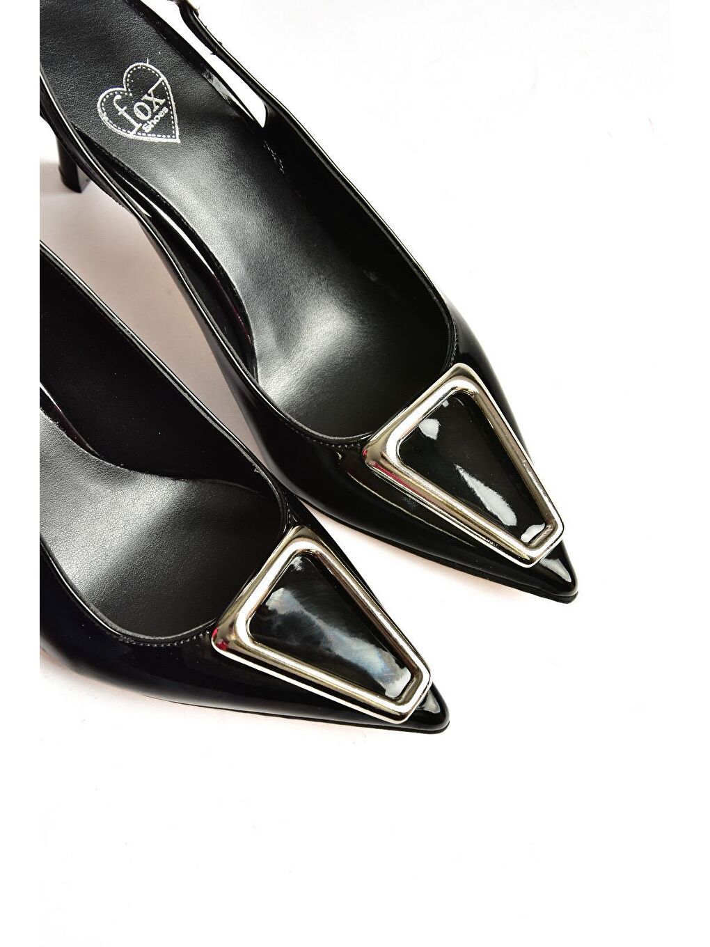 S6540729 Siyah Kadın Topuklu Ayakkabı-3