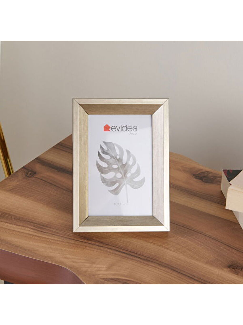 Gri Deco Dalia Çerçeve - Gümüş - 10x15 cm-1