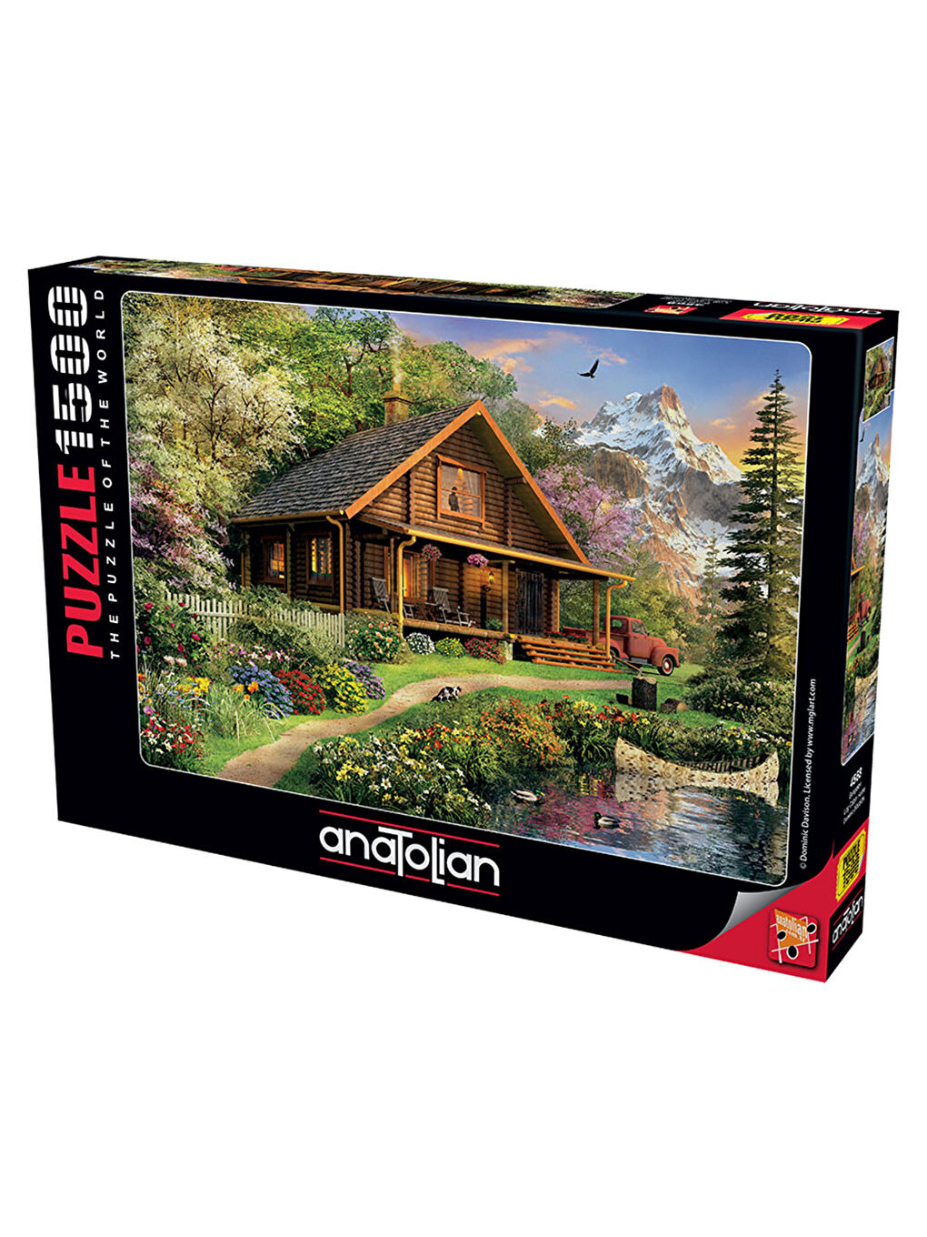 Anatolian Renksiz Puzzle 1500 Parça Bungalov 4568