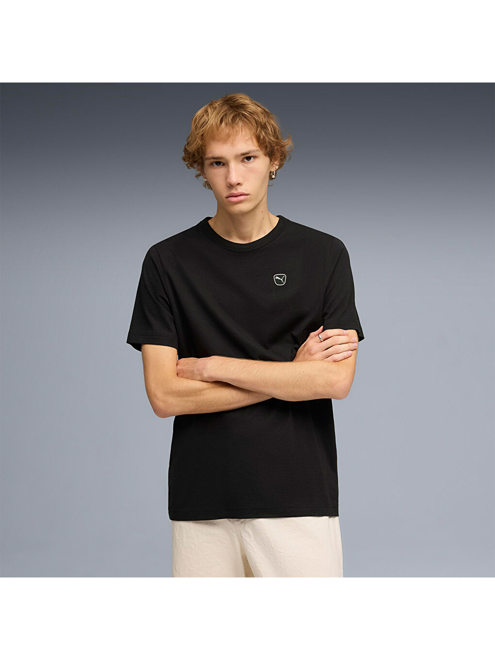 Essential Elevated Erkek Siyah Tişört