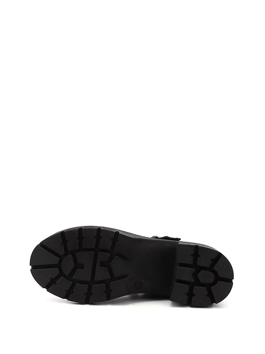 Mor Kadın ZÜMRÜT-SİYAH Kalın Topuklu Ayakkabı-3