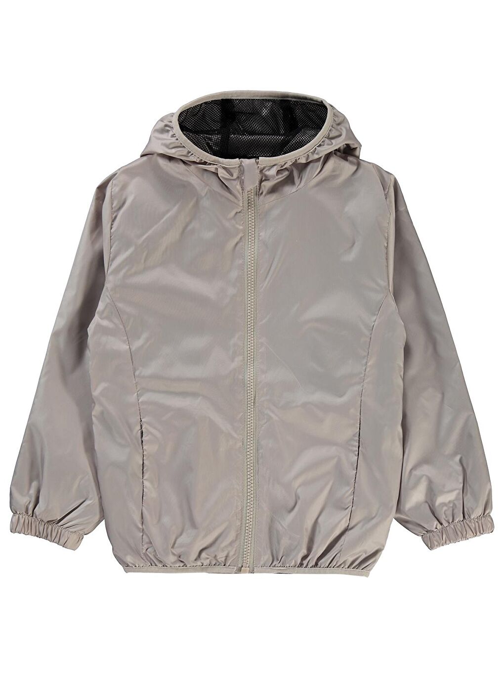 Boys Erkek Çocuk Kapüşonlu Yağmurluk 6 9 Yaş Gri