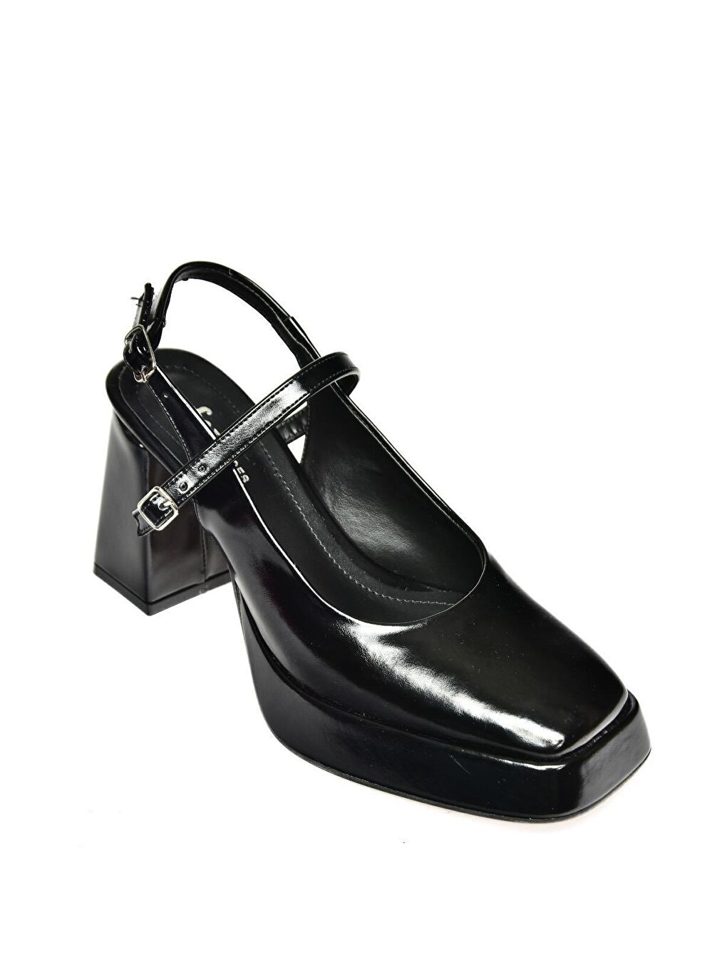 S2820309 Siyah Kadın Topuklu Ayakkabı-1