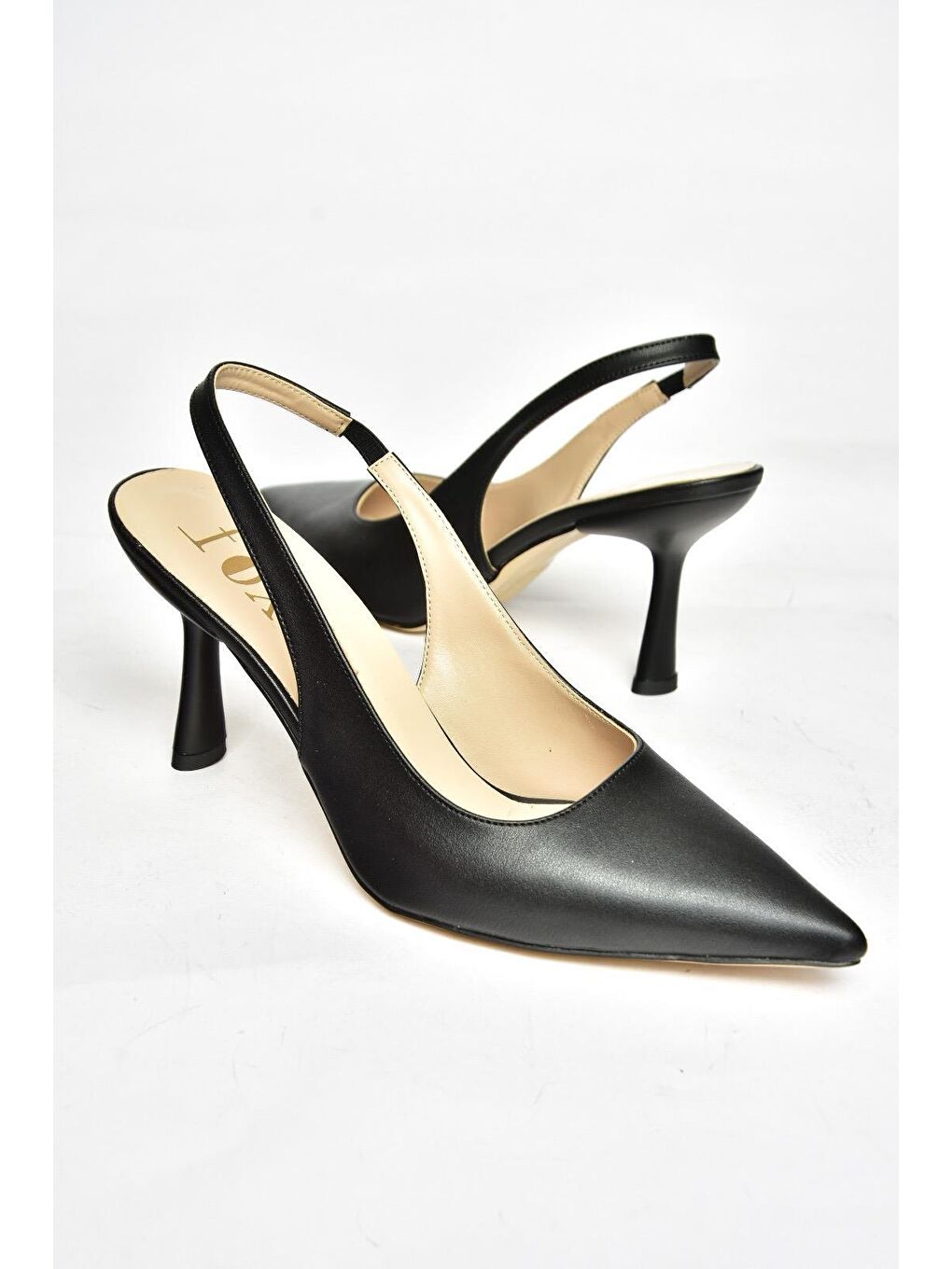 S3697482 Siyah Kadın Topuklu Ayakkabı-2