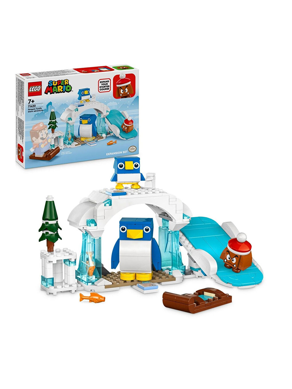 Lego Renksiz Super Mario Penguin Ailesi Kar Macerası Ek Macera Seti 71430