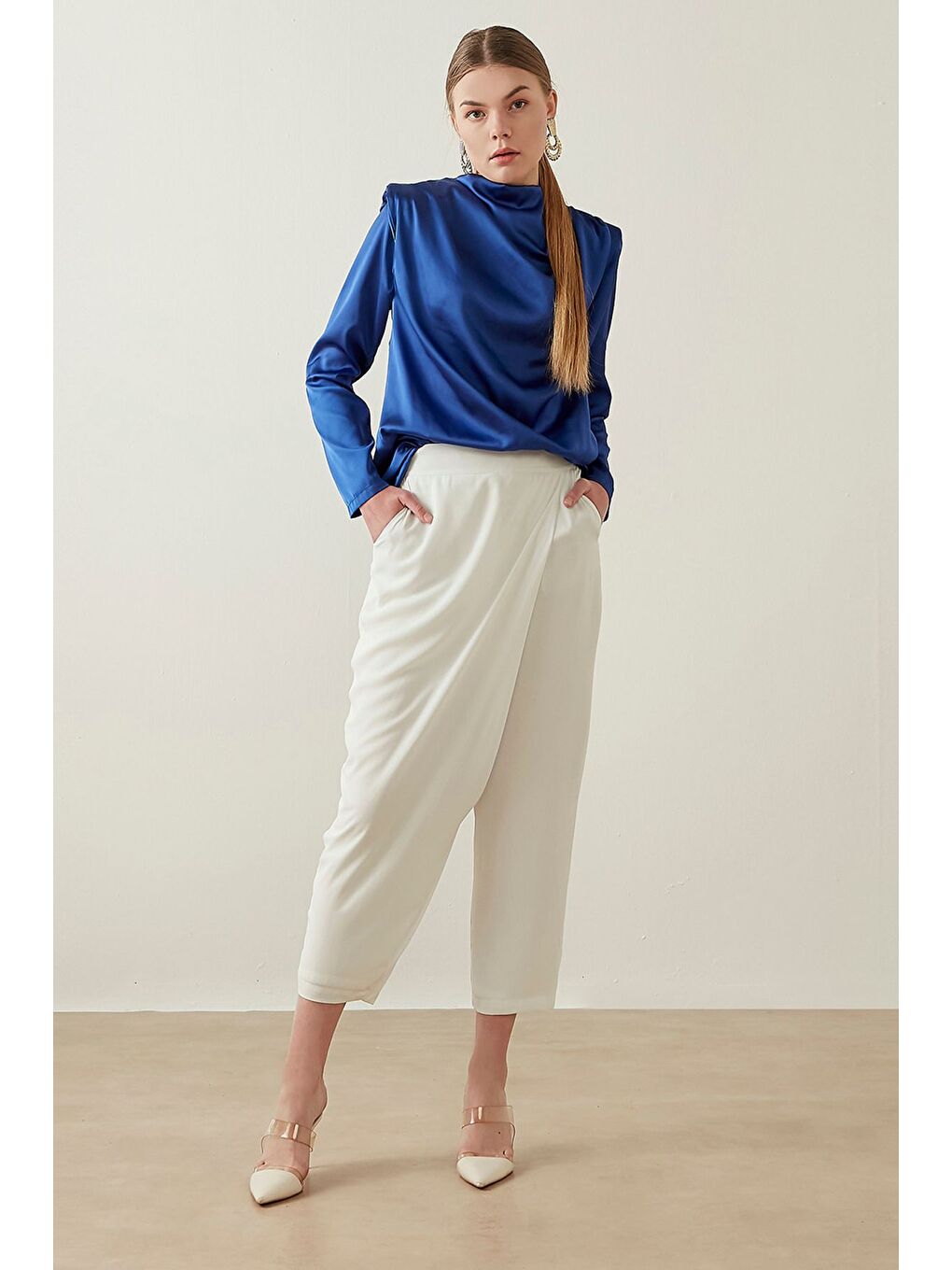 Anvelop Ekru Pantolon