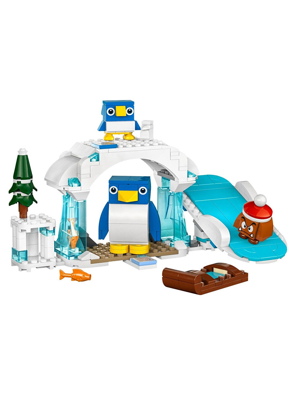 Lego Renksiz Super Mario Penguin Ailesi Kar Macerası Ek Macera Seti 71430 - 1