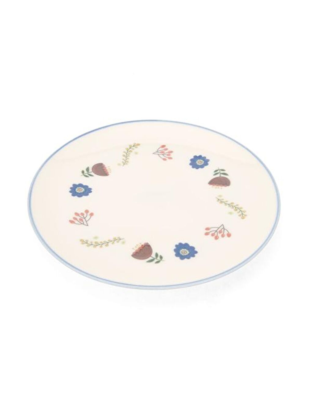 Karışık Gloria Pasta Tabağı - Renkli - 19 cm-2