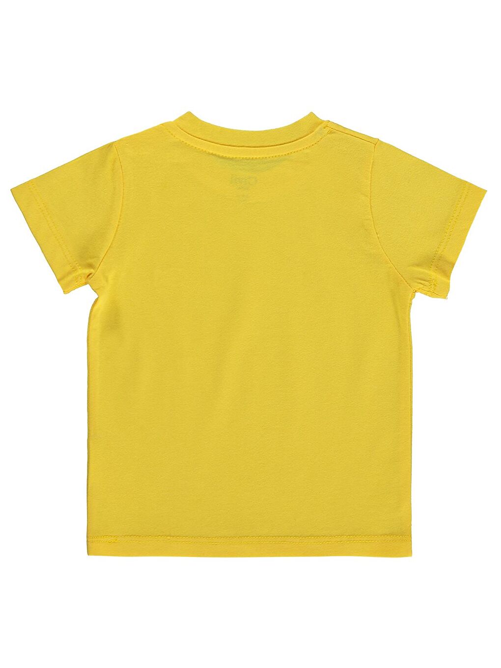 Baby Balık Nakışlı 6-18 Ay Tişört - Sarı-1
