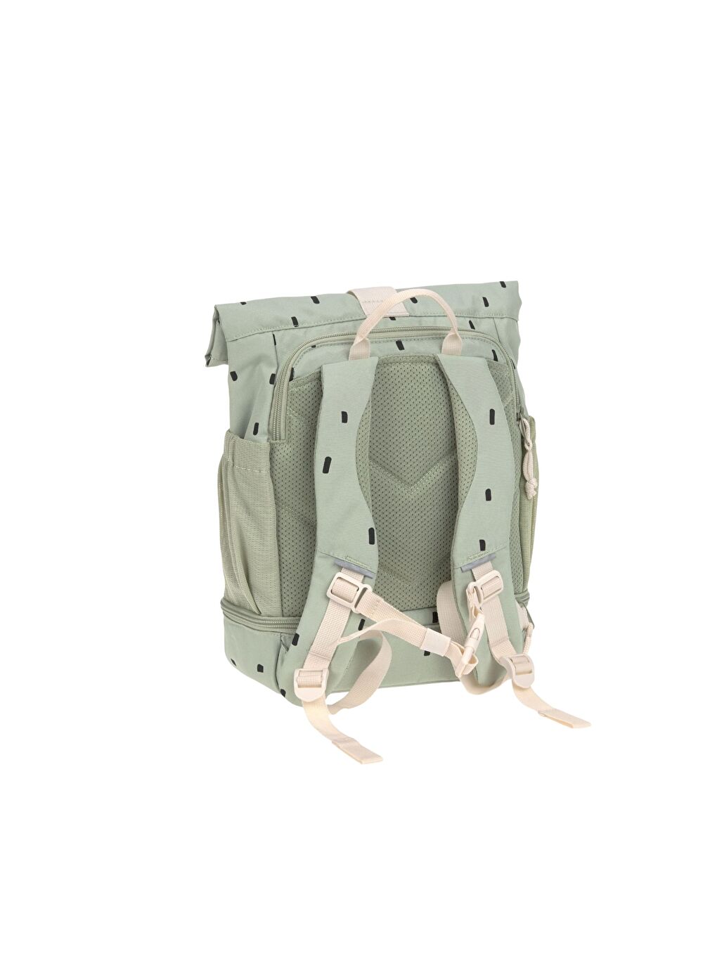 Happy Prints Mini Rolltop Sırt Çantası Light Olive-1