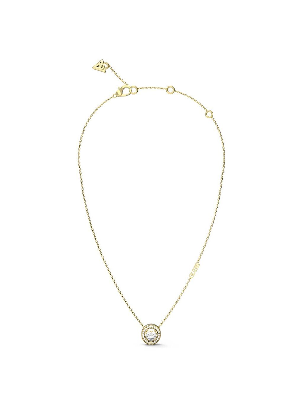 Sarı JGUJUBN04667JWYGTU Kalpli Kadın Kolye