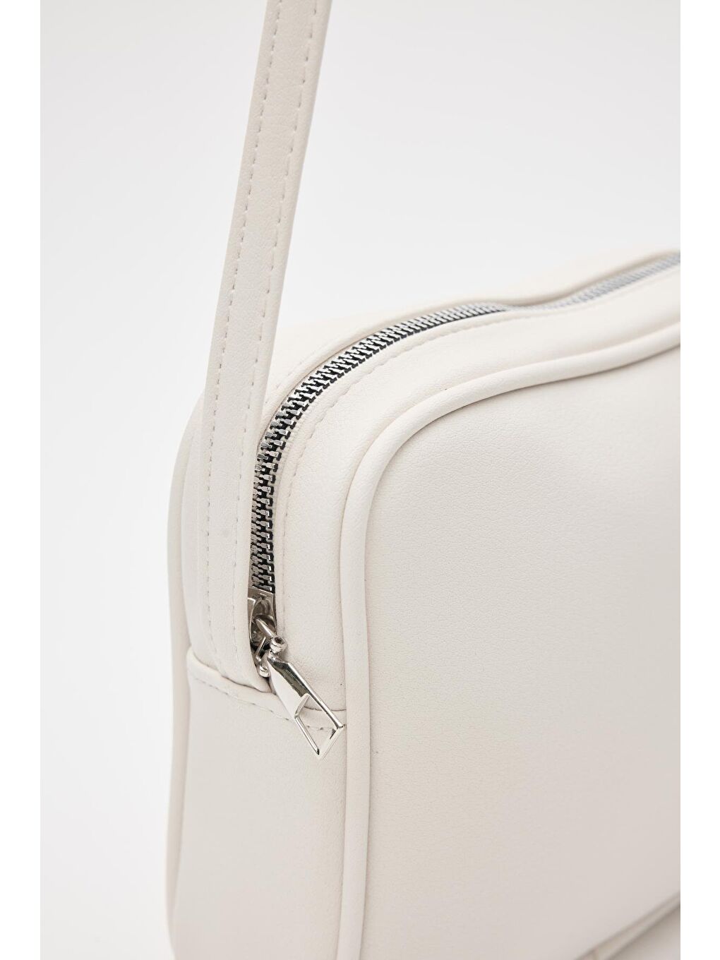 Ekru Lina Çapraz Çanta Krem-3