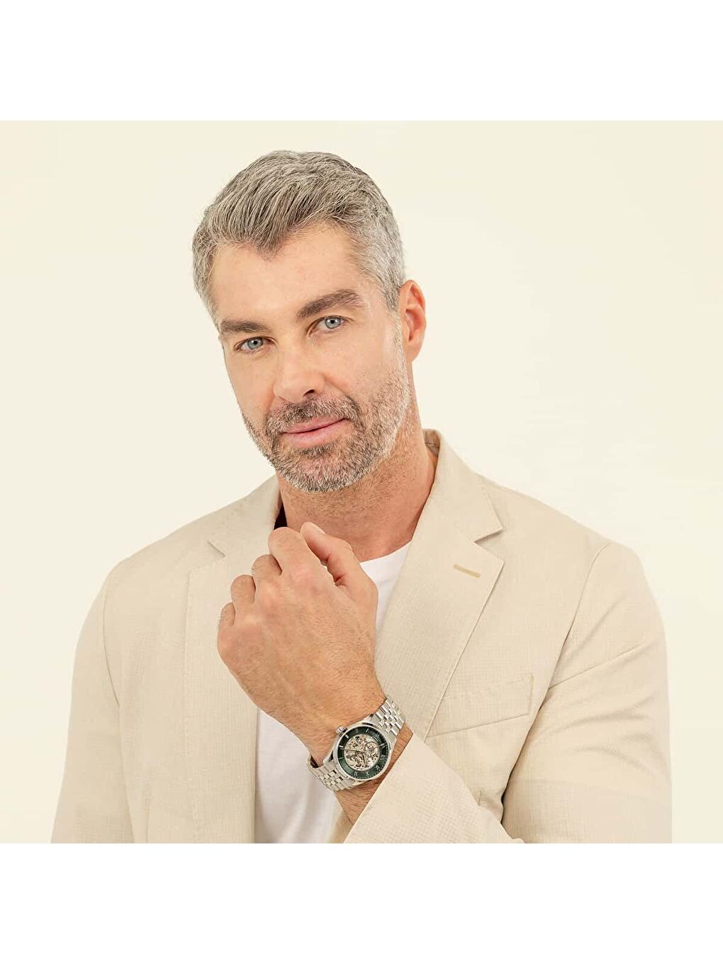 Gri HB1514236 Erkek Kol Saati-4