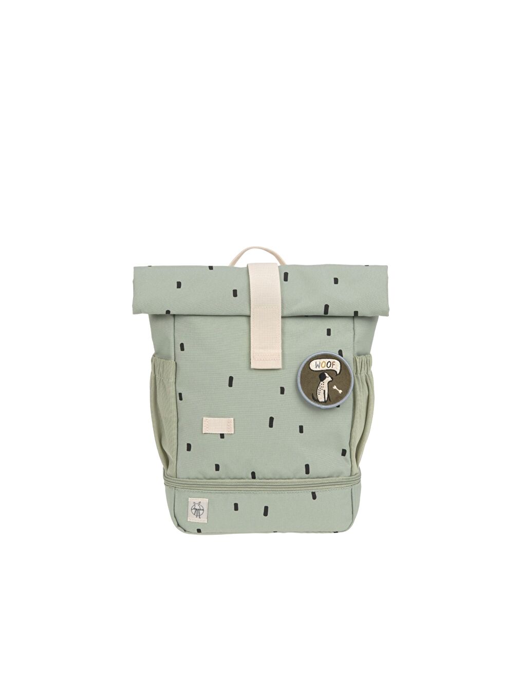 Happy Prints Mini Rolltop Sırt Çantası Light Olive-2