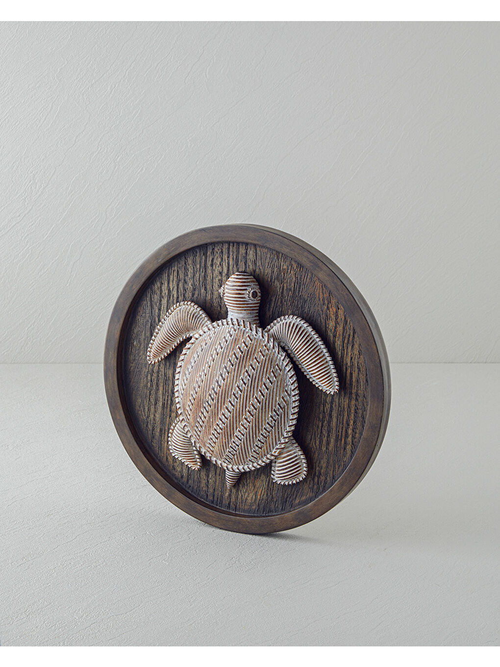 Kahverengi Sea Duvar Aksesuarı 30x30x5 cm Kahve