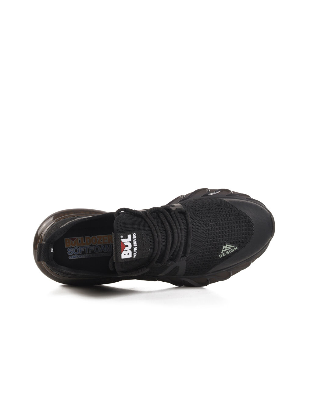 Siyah Memory Foam Anorak Hafif Erkek Spor Ayakkabı 231459 M-3