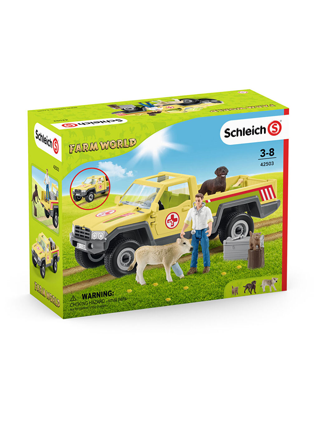 Schleich Renksiz Farm World Oyun Seti Veteriner Çiftlikte - 6