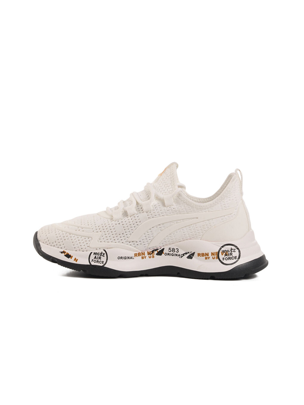 Beyaz Memory Foam Anorak Hafif Erkek Spor Ayakkabı 241432 M-1