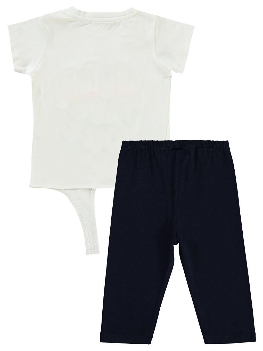 Girls Kız Çocuk Takım 2-5 Yaş Ekru-2