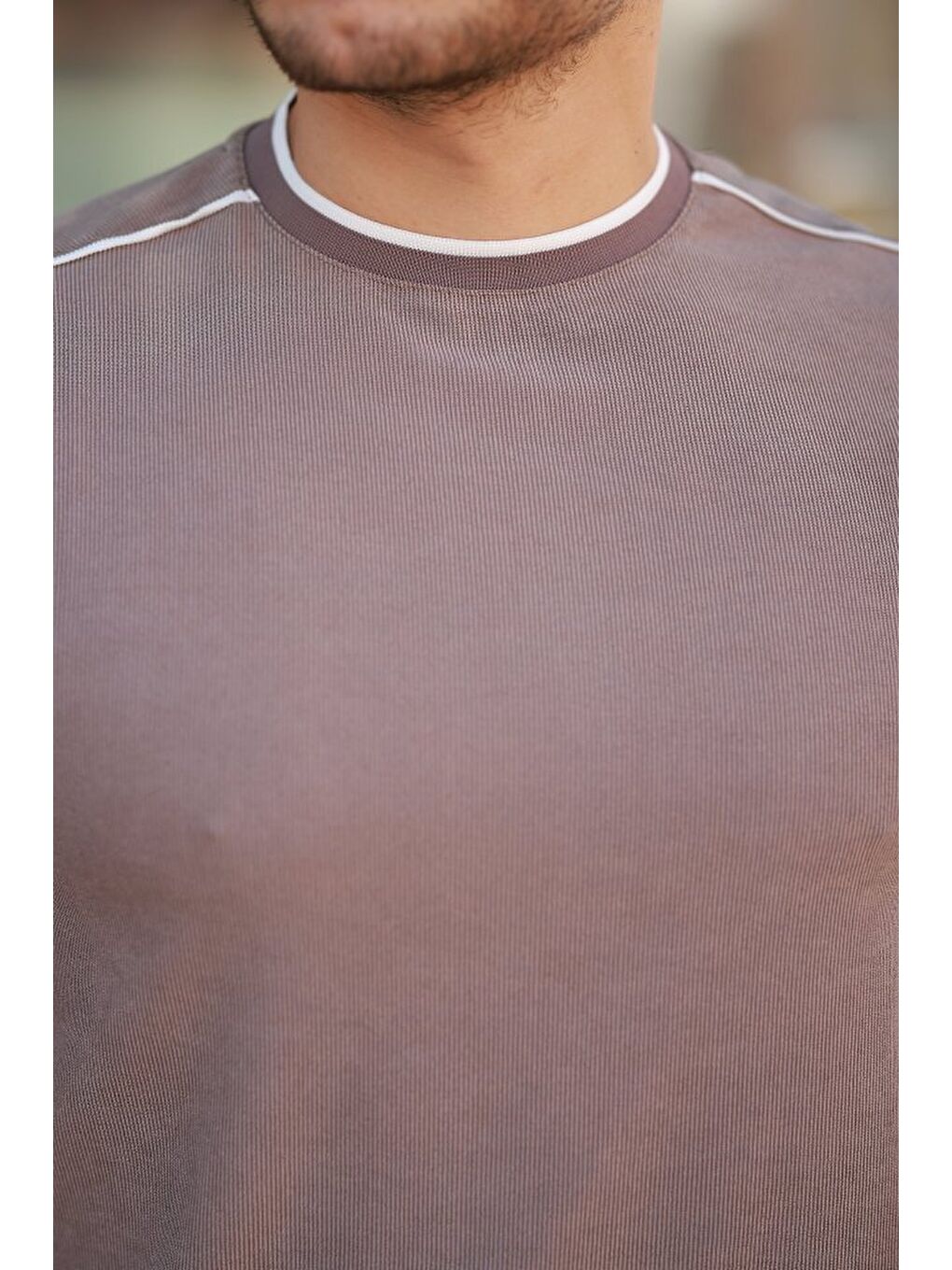 Pembe Erkek Kısa Kollu Tişört-2